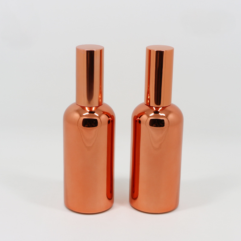 Custom Size rose gold fine mist spray perfume bottle