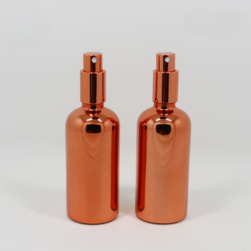 Custom Size rose gold fine mist spray perfume bottle