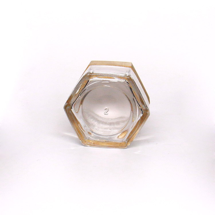Custom Skin Care Packaging Jars Small Square Glass Lip Scrub Container For Lip Scrub