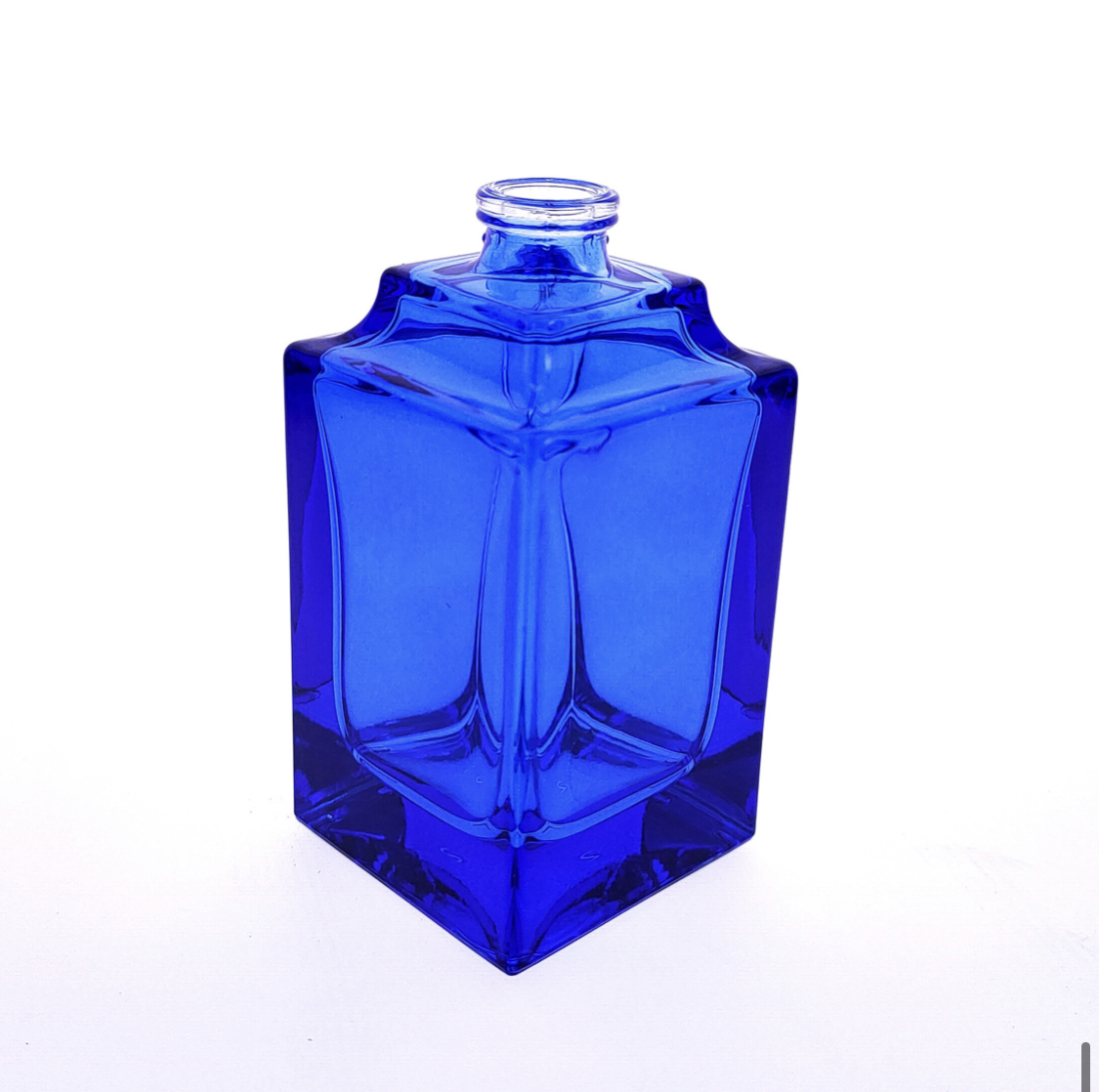 Custom Square 50ml Men Cologne Fine Mist Spray Perfume Glass Bottles Black Cologne Bottle