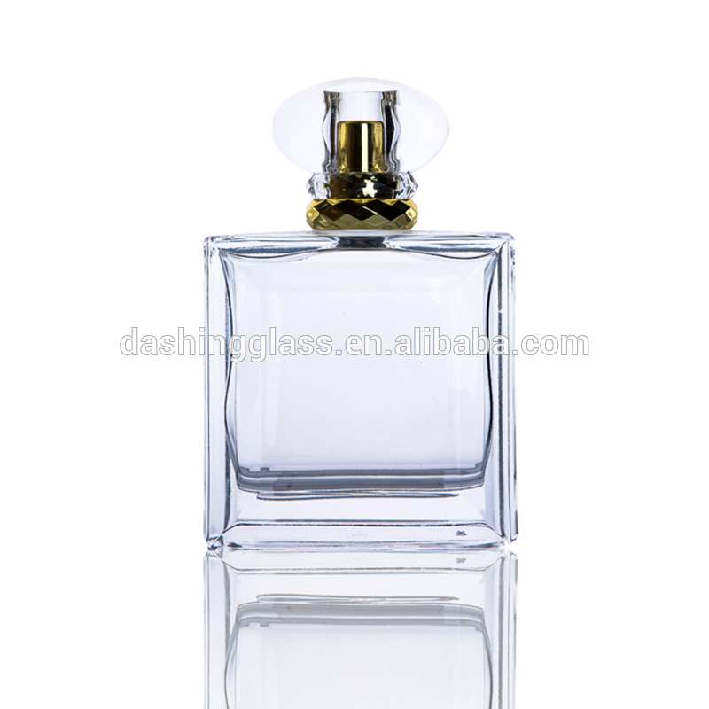 Custom Square Crystal Fancy 50ml Empty Perfume Bottles
