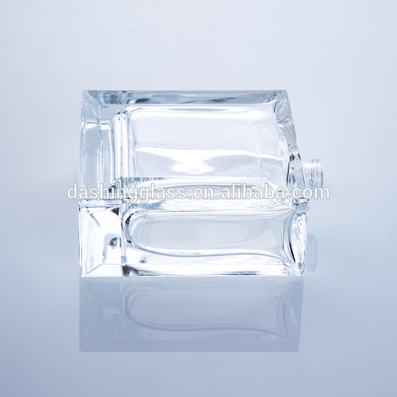Custom Square Perfume Bottle 50ml Glass Spray Bottle Perfume