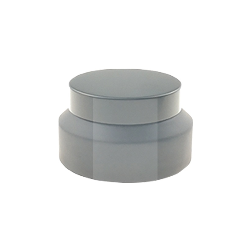 Custom Straight Sided Bakhoor Candles Scented 15ml 30ml Luxury Matches Glass Jar Frosted Colored Gray from China for Sale