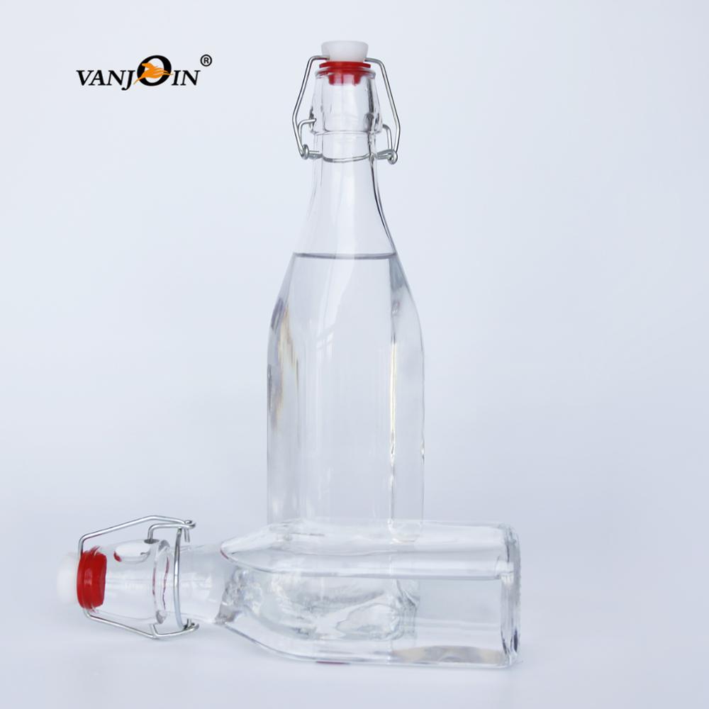 Custom Swing Top Glass Bottle with Stoppers For beer Limoncello