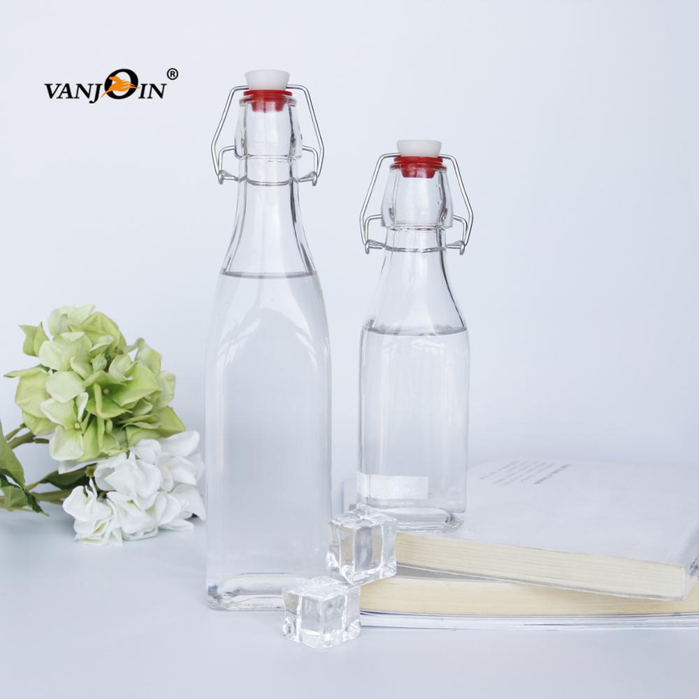 Custom Swing Top Glass Bottle with Stoppers For beer Limoncello