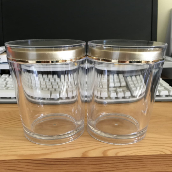 Custom Transparent Smoke grey Spray Pump Essential Oil Dropper Round Glass jar