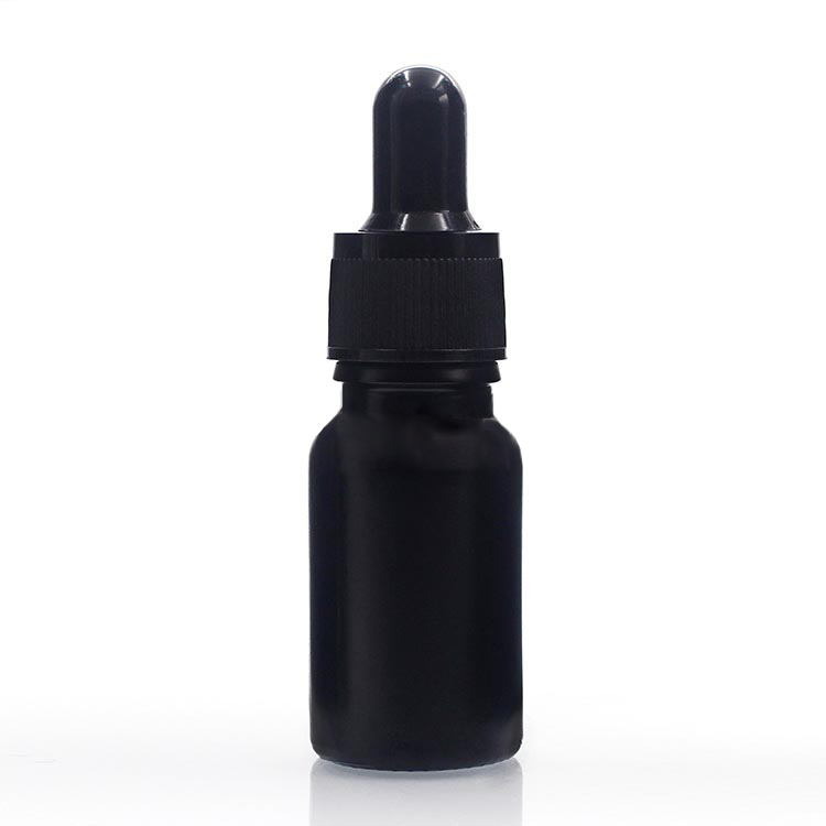 Custom White 10ml 15ml 20ml 30ml 50ml euro style Glass Bottle with bamboo dropper cap