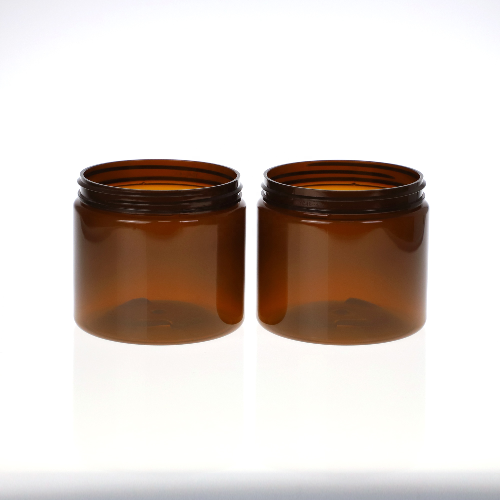 Custom Wholesale 500ml Plastic Cosmetic Jar PET Plastic Container