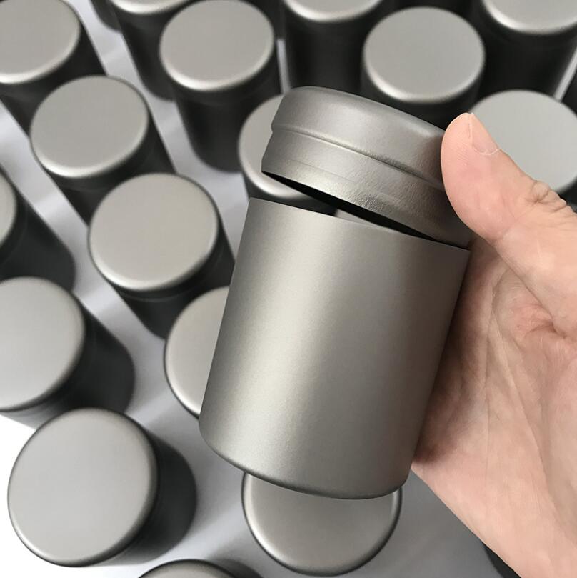 Custom Wholesale Portable Moisture-proof Nickle Free Pure Titanium Coffee Container