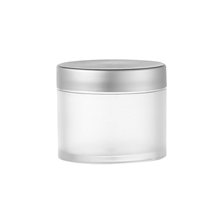 Custom Wholesaler 2OZ PS luxury cosmetic frosted cream jar