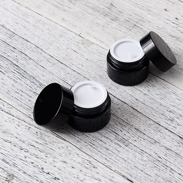 Custom Your Logo On Acrylic Dip Powder Jar 1Oz/2Oz Small Cosmetics Plastic Acrylic Cream Jar 15Ml 30Ml 50Ml