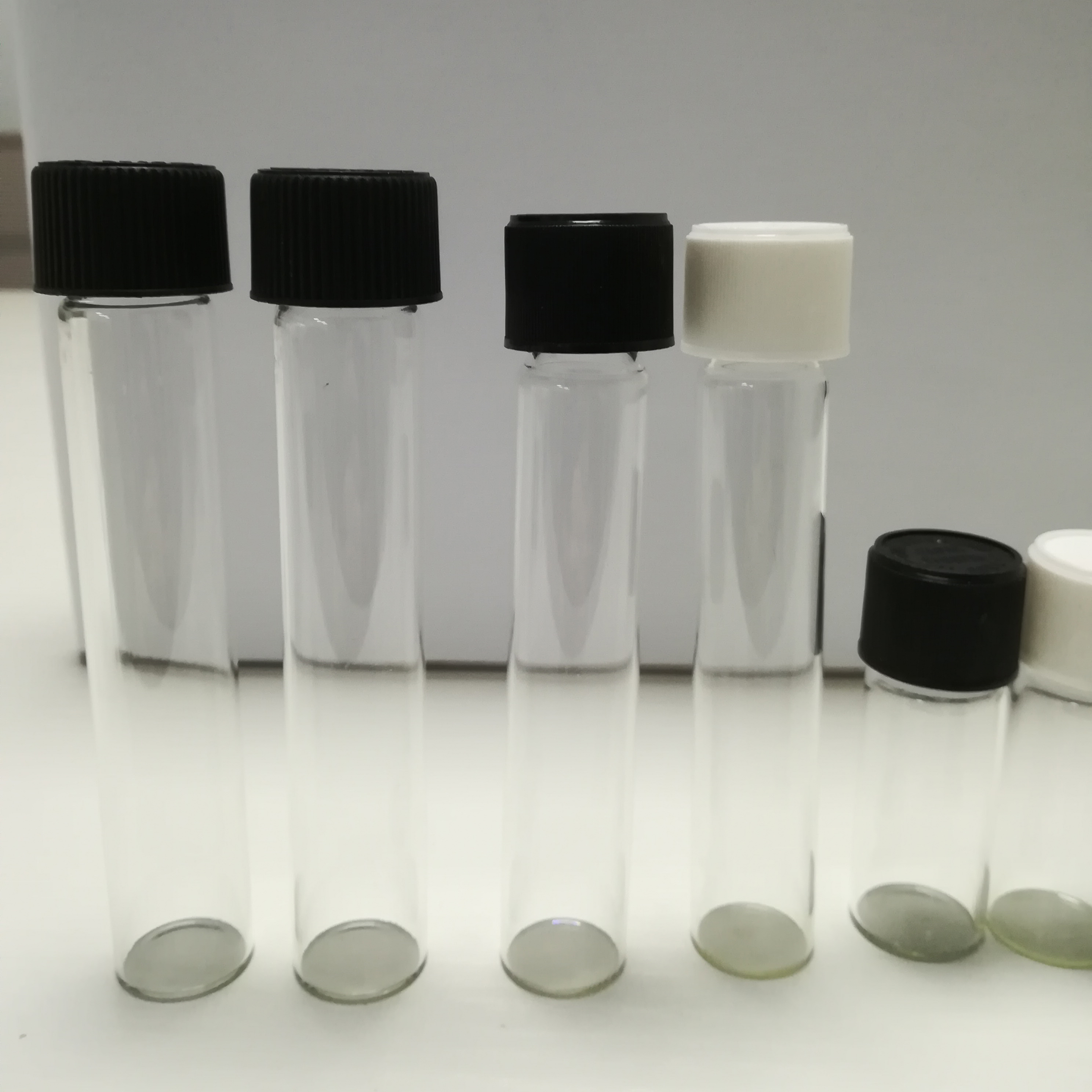 Custom any size Child Resistant Proof Cap 110mm pre roll tube,weed pre roll glass tube with Screw Top Cap