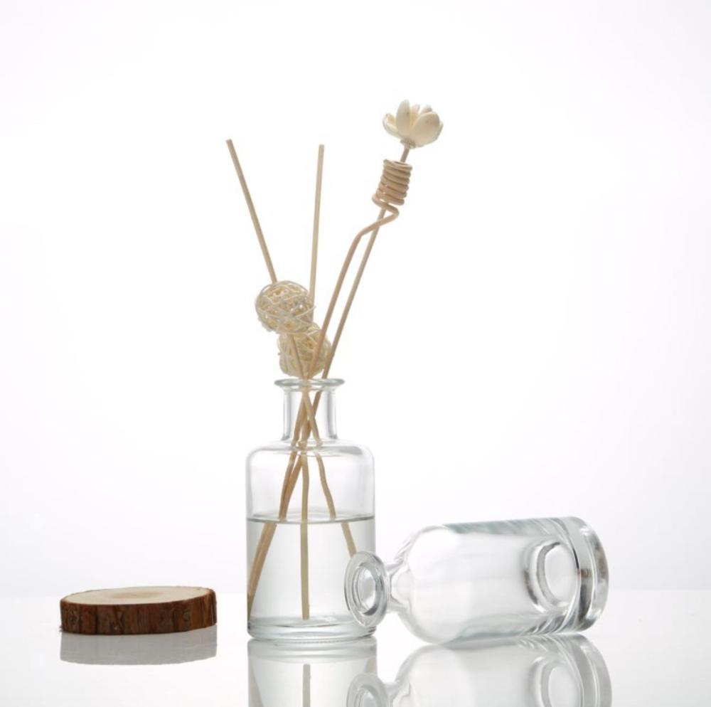 Custom aroma reed diffuser glass bottle with Cork 50ml 150ml 250ml