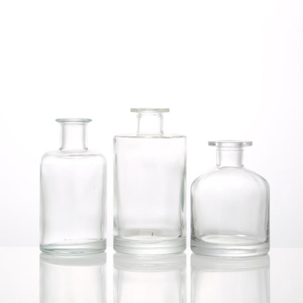 Custom aroma reed diffuser glass bottle with Cork 50ml 150ml 250ml