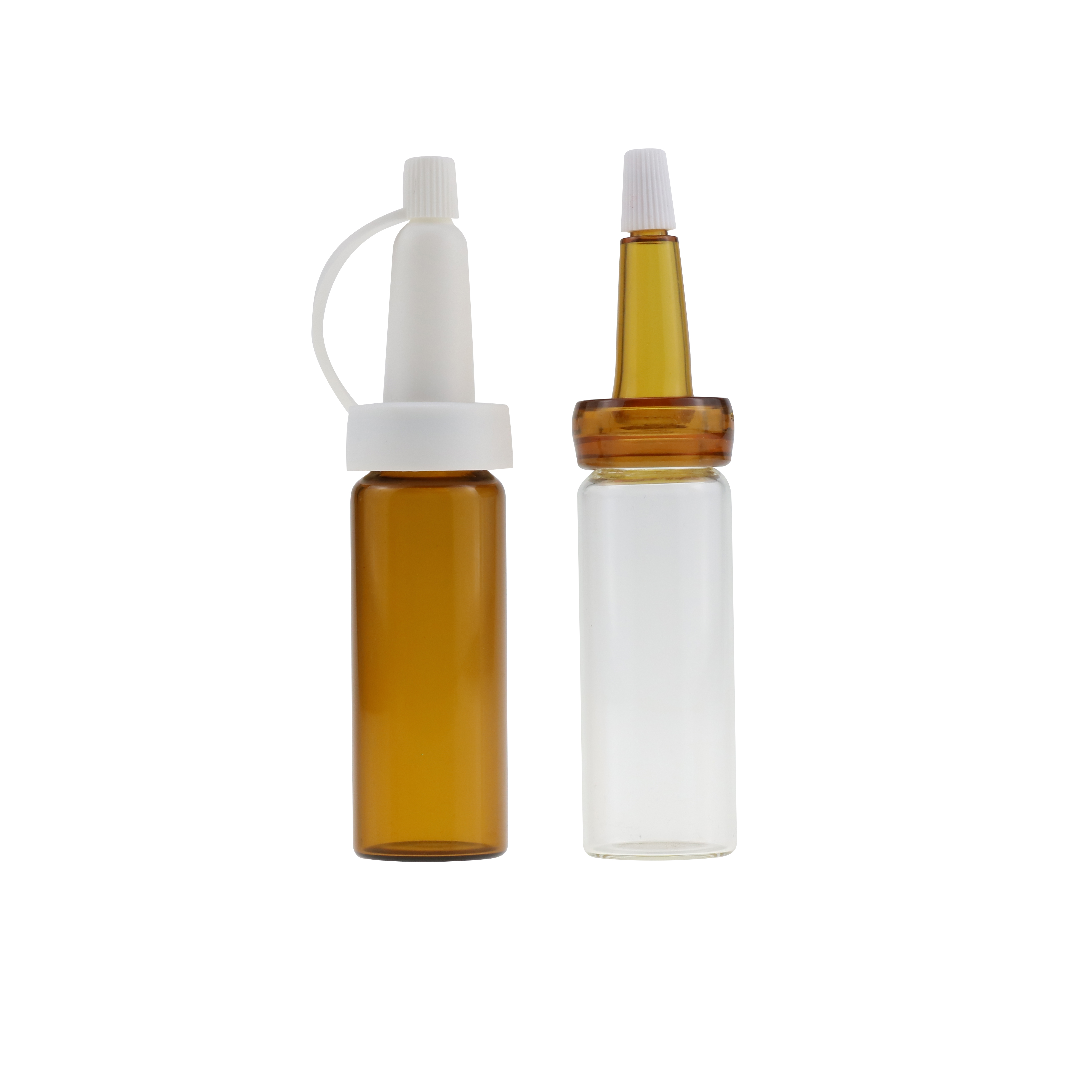 Custom attractive design make flip top sterle medicine vials empty prescription capsule pill high quality pop top small vial