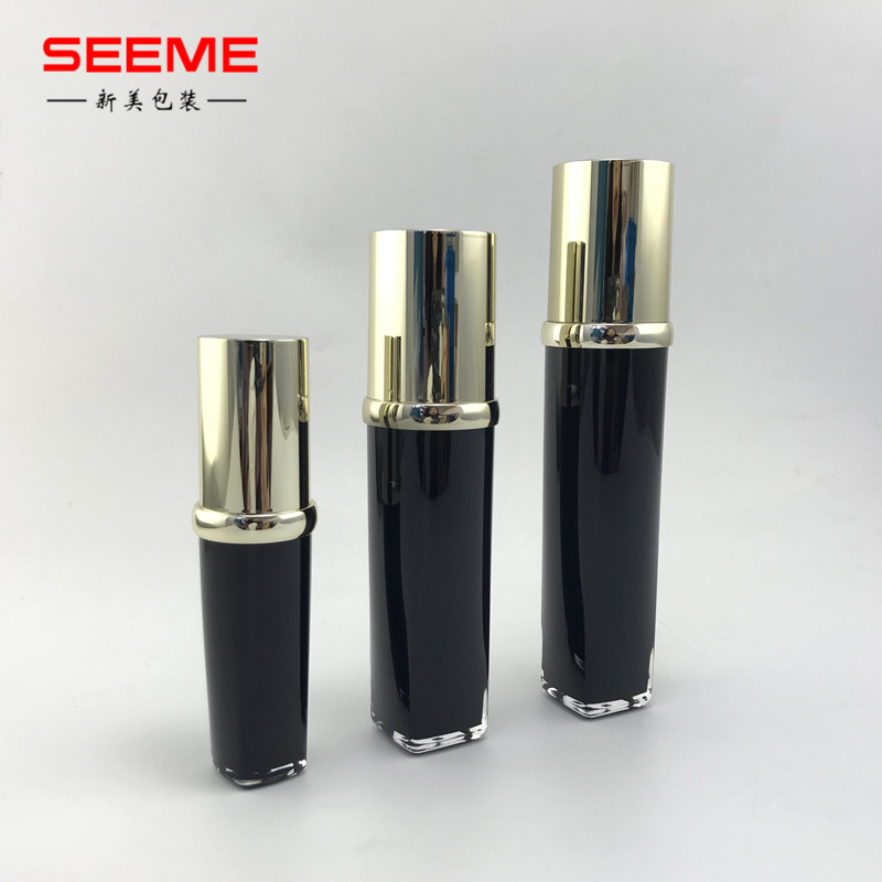 Custom bottle acrylic serum bottle cosmetic skincare packaging 80ml