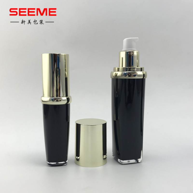 Custom bottle acrylic serum bottle cosmetic skincare packaging 80ml