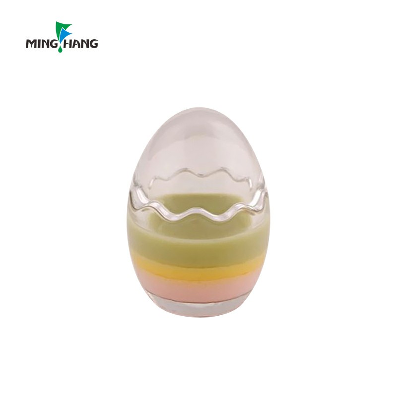 Custom bunny jar sweet easter gnome bunny jars egg shaped bottle bunny jar for cookie