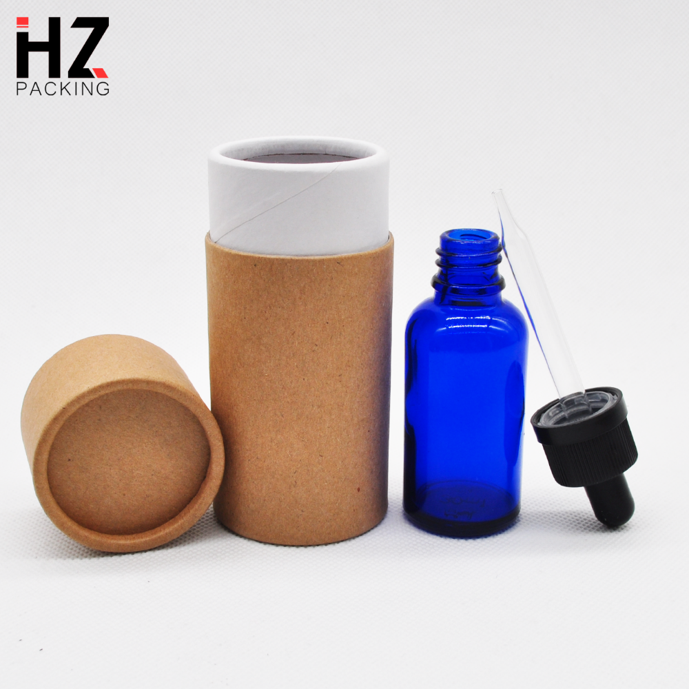 Custom cardboard box 30ml black frosted e liquid glass dropper bottle packaging box