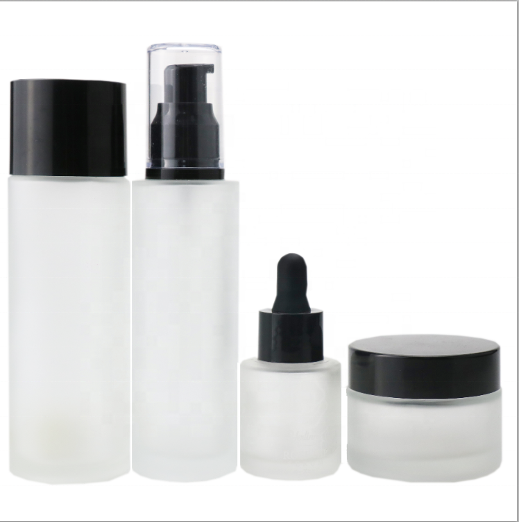 Custom color plastic cosmetic bottle with screw lid toning lotion 4oz 120cc empty container skincare packaging