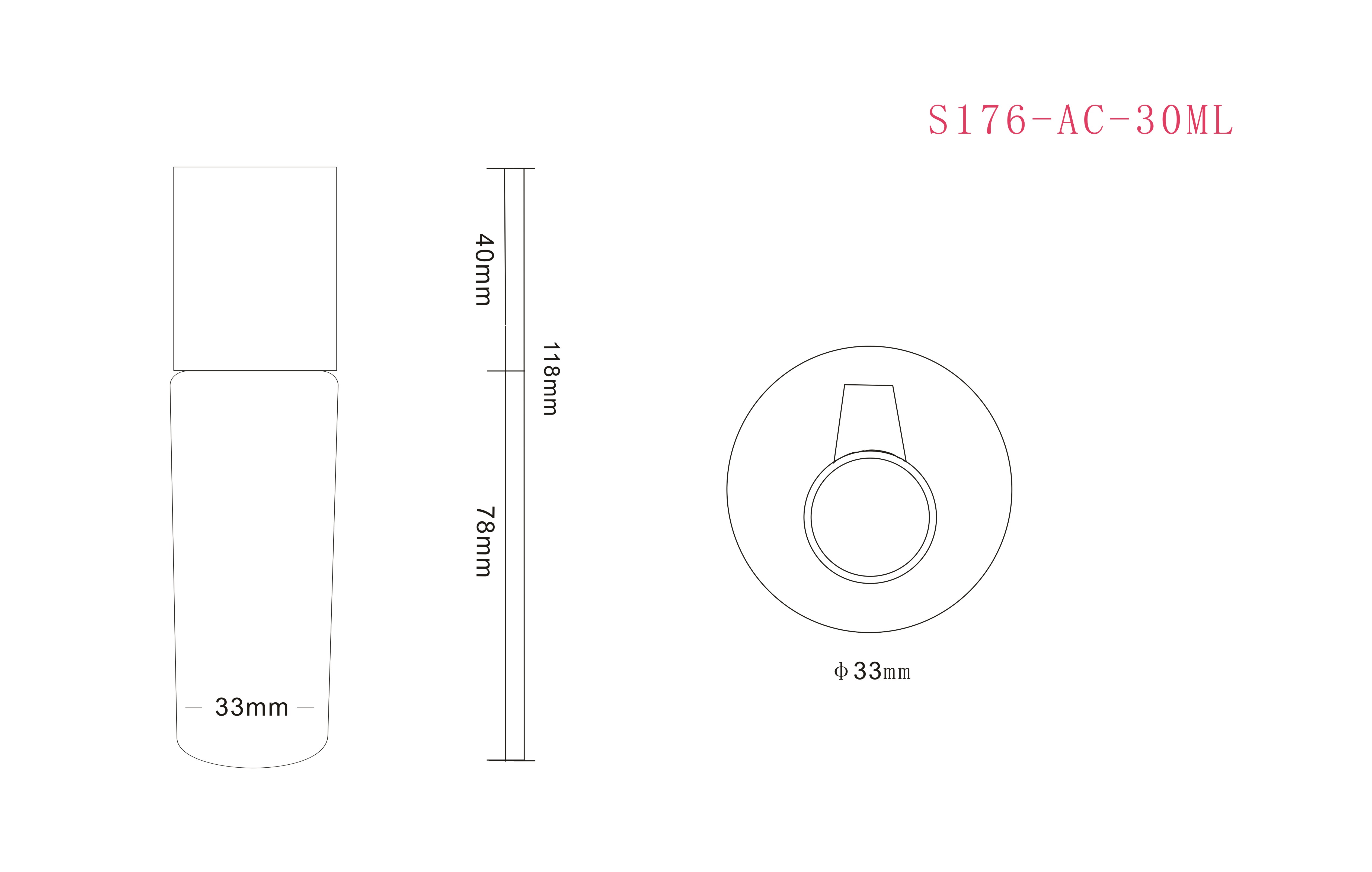Custom color transparent 30ml clear serum makeup foundation pump bottle glass
