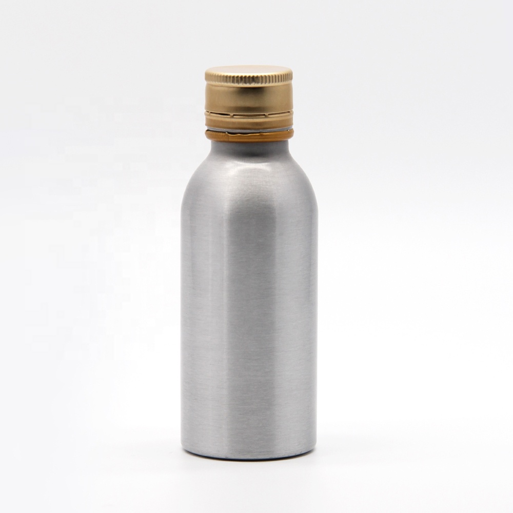 Custom colorful aluminum beverage bottle for beverage milk tea