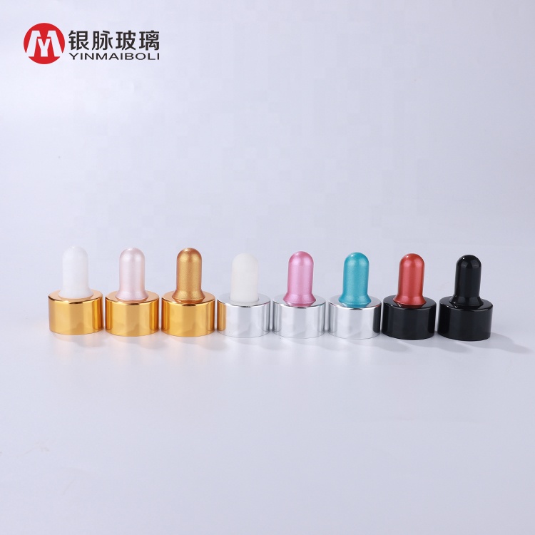 Custom colors glass pipette clear bottle 60ml essential oil bottle with dropper for e liquid
