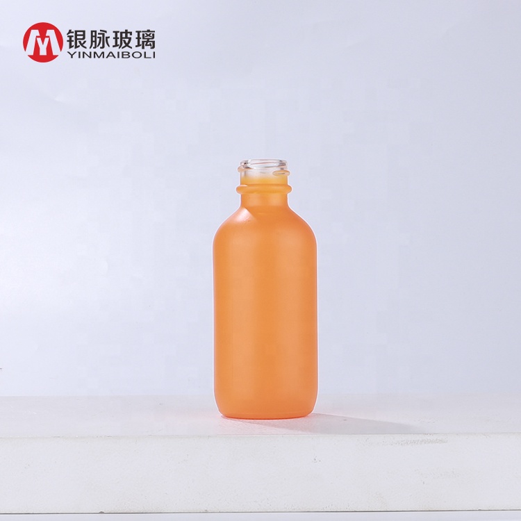 Custom colors glass pipette clear bottle 60ml essential oil bottle with dropper for e liquid