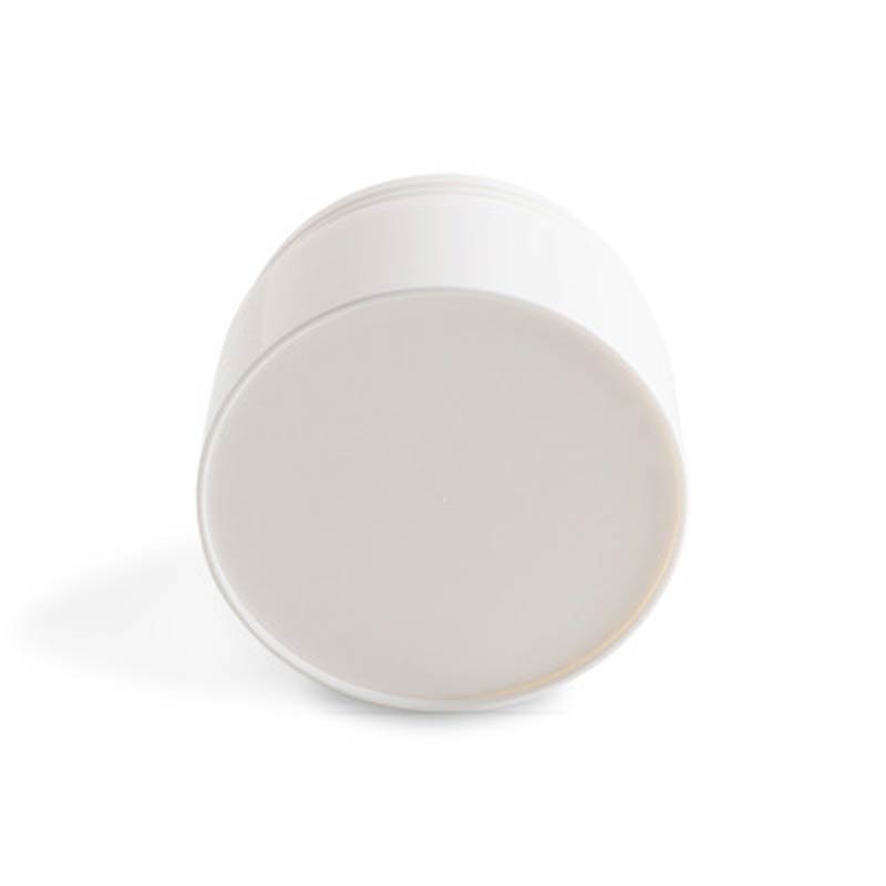 Custom colors plastic PP frosted white jar cheap cosmetic cream jars