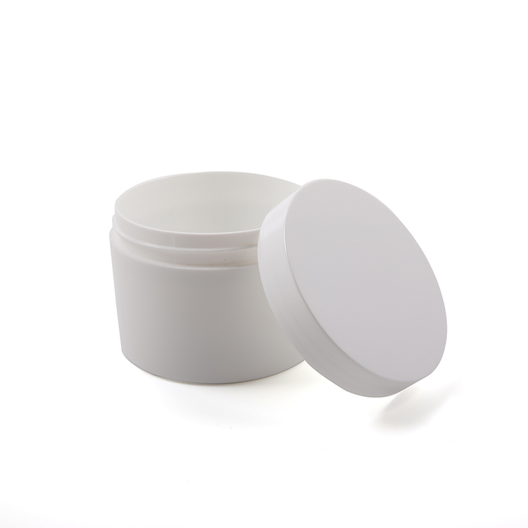 Custom colors30g 50g 100g 150g 200g plastic PP smooth /frosted white /black jar cheap cosmetic cream jars