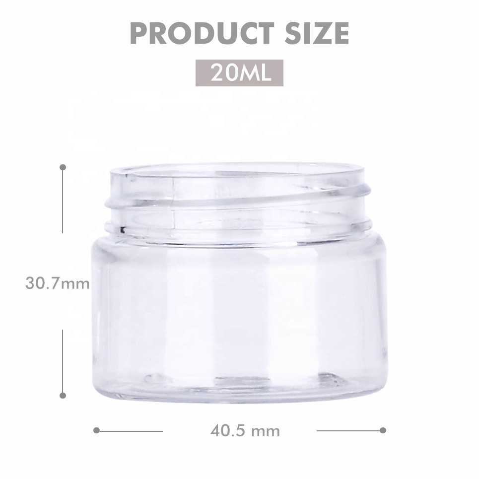 Custom cosmetic eye cream container lip scrub mini jars HG 37020- A - R