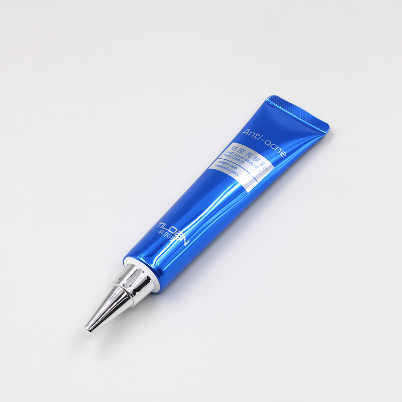 Custom cosmetic packing airless eyecream tube aluminum laminated plastic ABL tube empty plastic metallic aluminum tubes