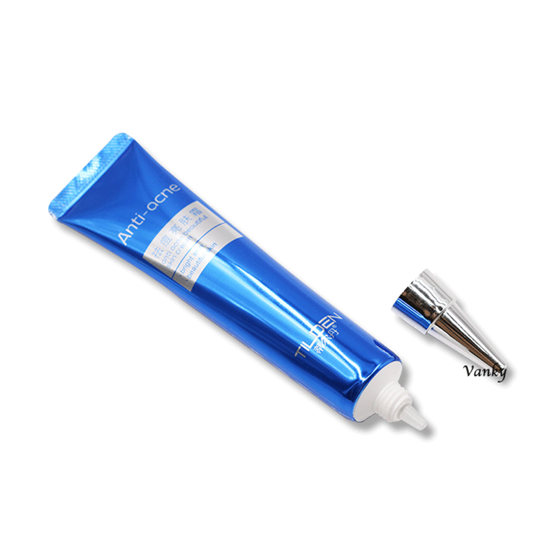 Custom cosmetic packing airless eyecream tube aluminum laminated plastic ABL tube empty plastic metallic aluminum tubes
