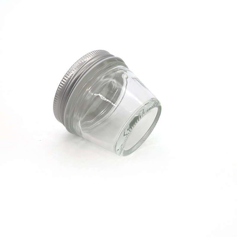 Custom design 4oz vacuum glass jam jars with lids
