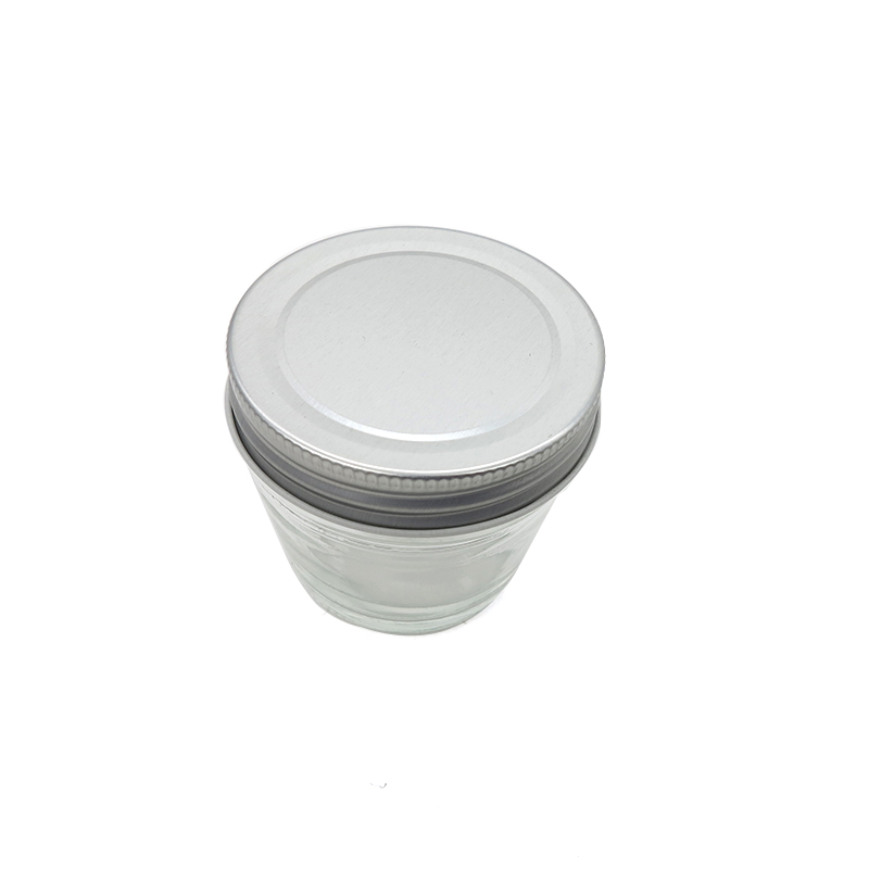 Custom design 4oz vacuum glass jam jars with lids