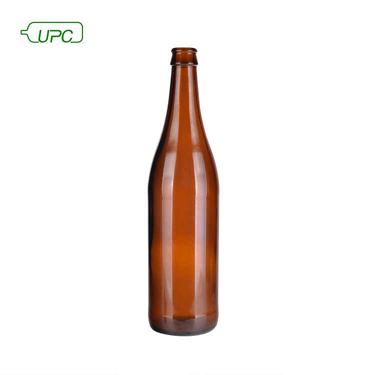 Custom design 500ml Amber glass beer bottle glass bottle manufacturing