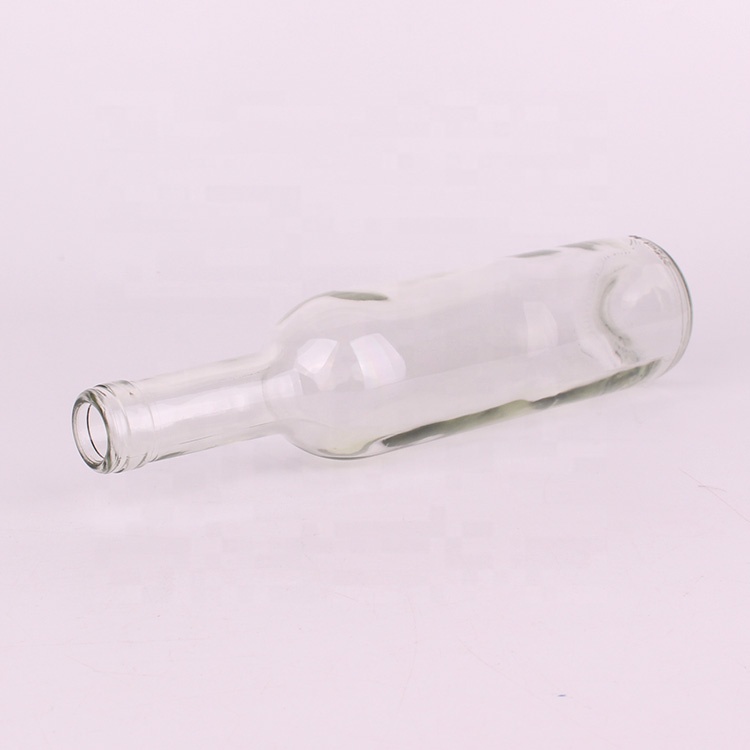 Custom design 750ml long neck glass wine bottle cheap price