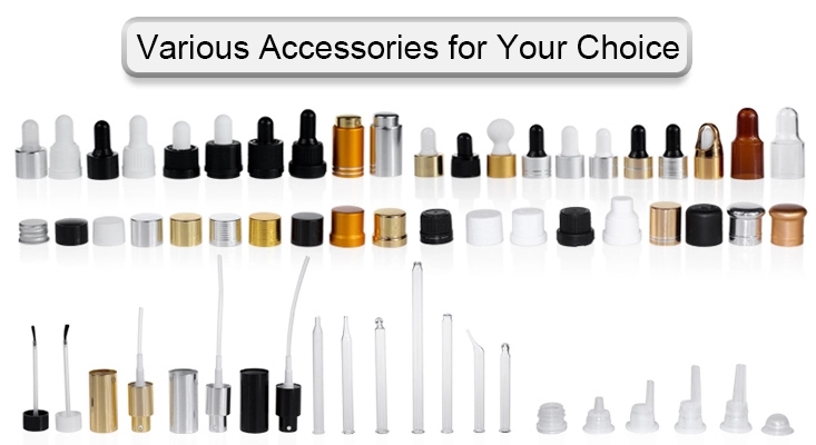 Custom design Serum Bottle Cosmetic Bottle Skin Care Cosmetic Packaging with dropper lid