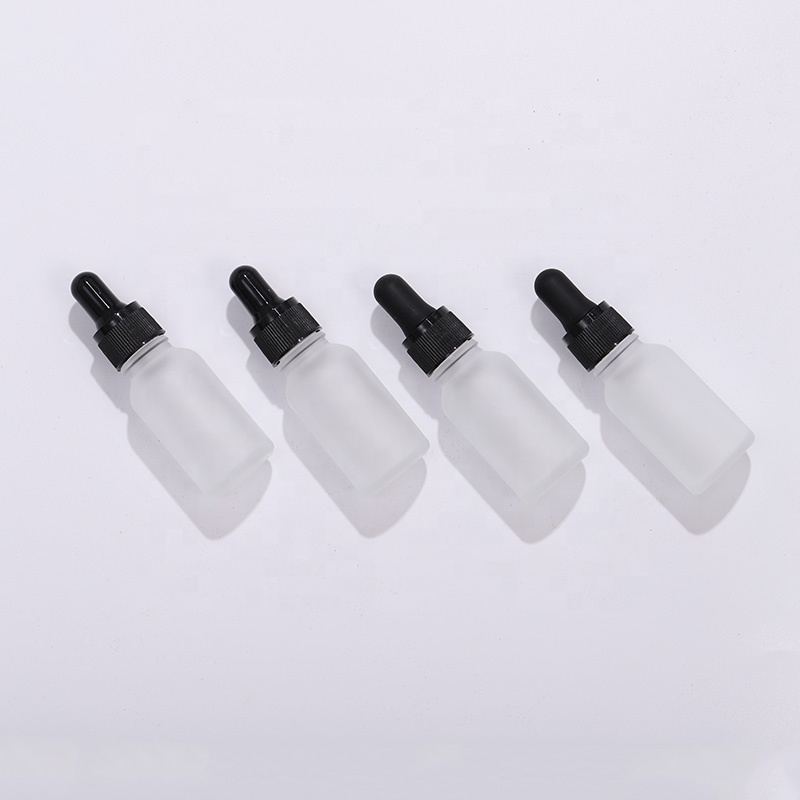 Custom design your own logo or label transparent 15ml glass essential oil bottle with plastic lid glass dropper