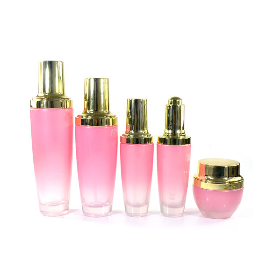 Custom eco-friendly skincare glass bottle for face cream
