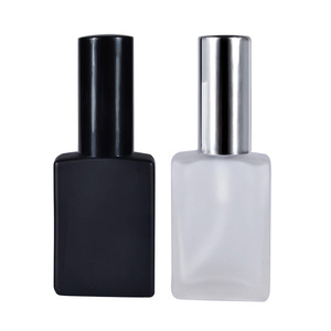Custom empt white frosted clear glass round mist atomizer pocket glass spray bottle manufacturer 20ml 15ml 10ml 5ml 3ml