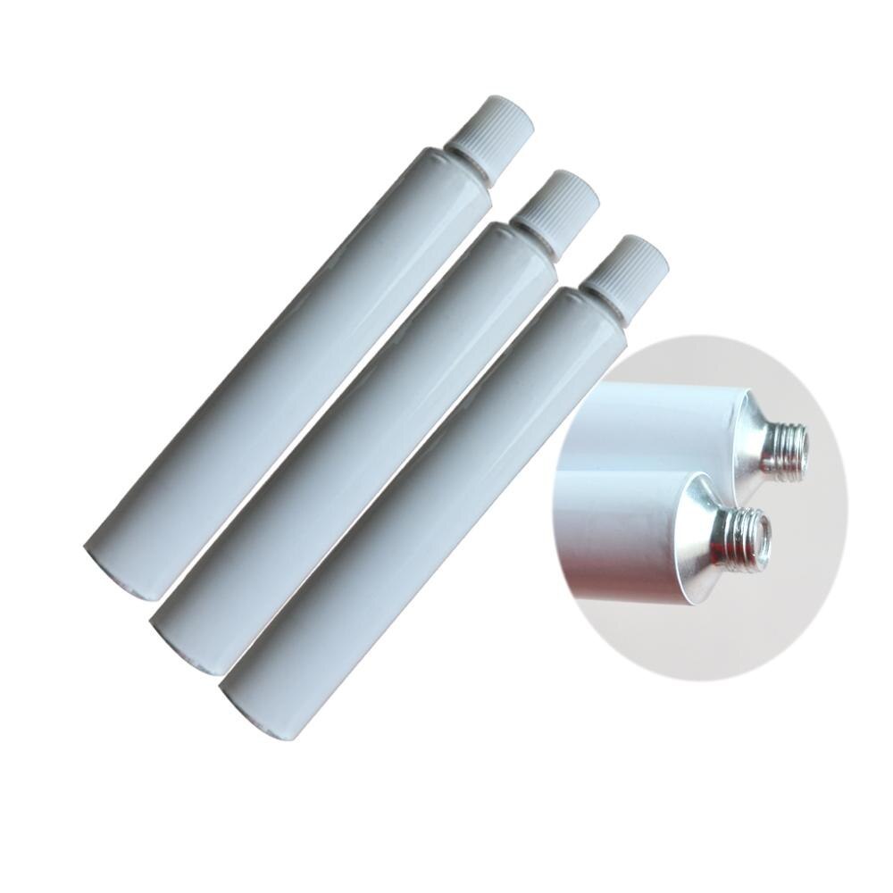 Custom empty 10ml 30ml 50ml 100ml 120g 150ml 200ml cosmetic packaging container clear white black hand cream face aluminum tube