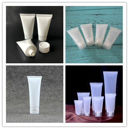 Custom empty 10ml 30ml 50ml 100ml cosmetic packaging container clear black hand cream aluminum tube plastic tube
