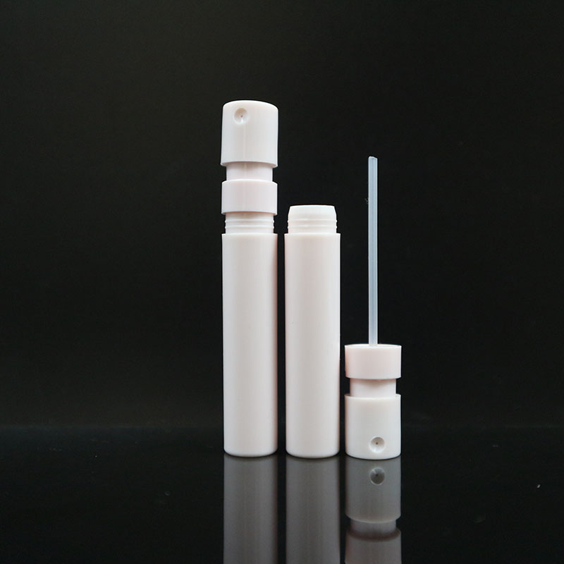 Custom empty 1ml 1.5ml 2ml 3ml 4ml 5ml black white pink and clear glass atomizer small mini perfume spray bottle