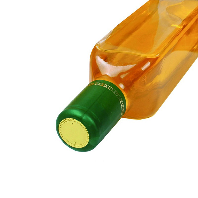 Custom empty 250ml 500ml 750ml 1000ml square marasca oil olive oil glass bottle with pourer lid