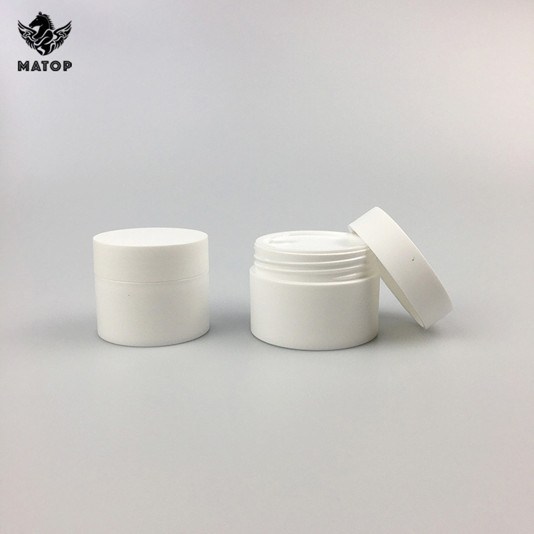 Custom empty Skin Care Packaging 1oz Pink Face Body Lip Balm Scrub Jars Containers