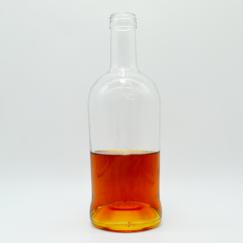 Custom empty high quality jack daniels whiskey vodka rum glass bottles wholesale