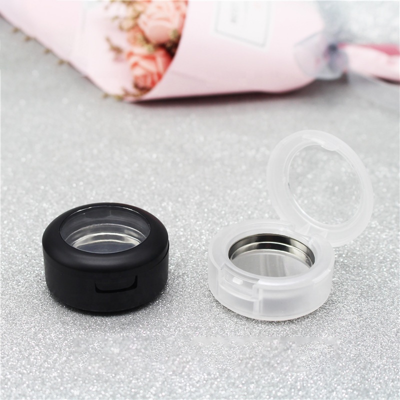 Custom eye shadow compact cosmetic packaging empty empty eyeshadow case palette
