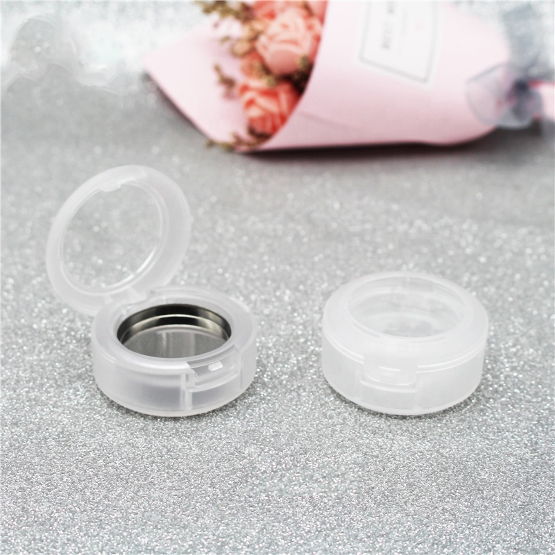 Custom eye shadow compact cosmetic packaging empty empty eyeshadow case palette