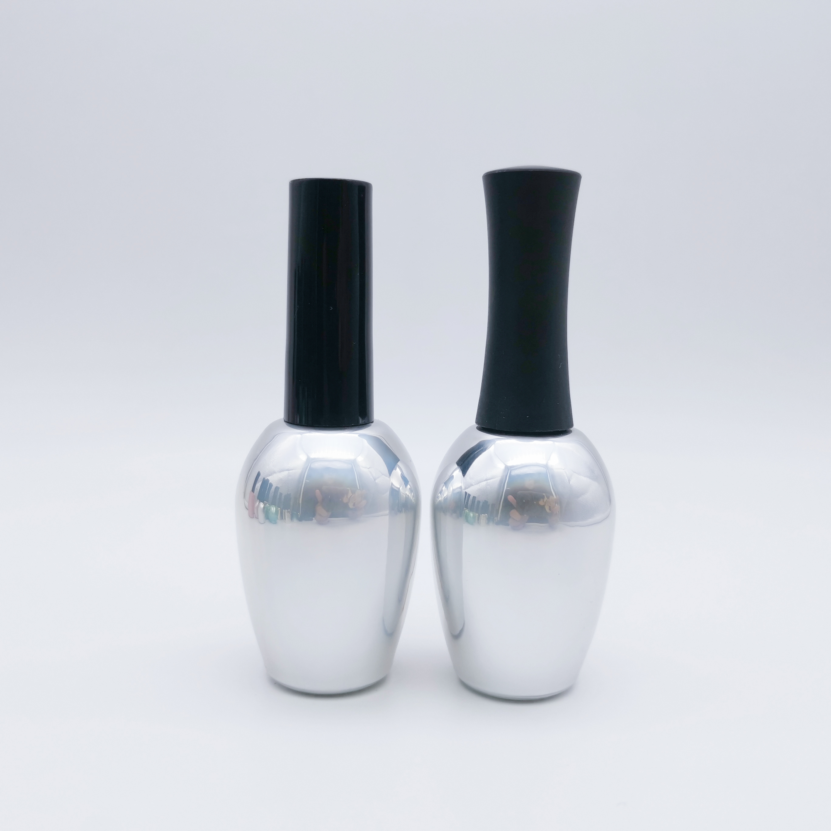 Custom flower children nail polish bottle Empty 10ml 15ml UV Gel Nail Polish Bottle With Brush